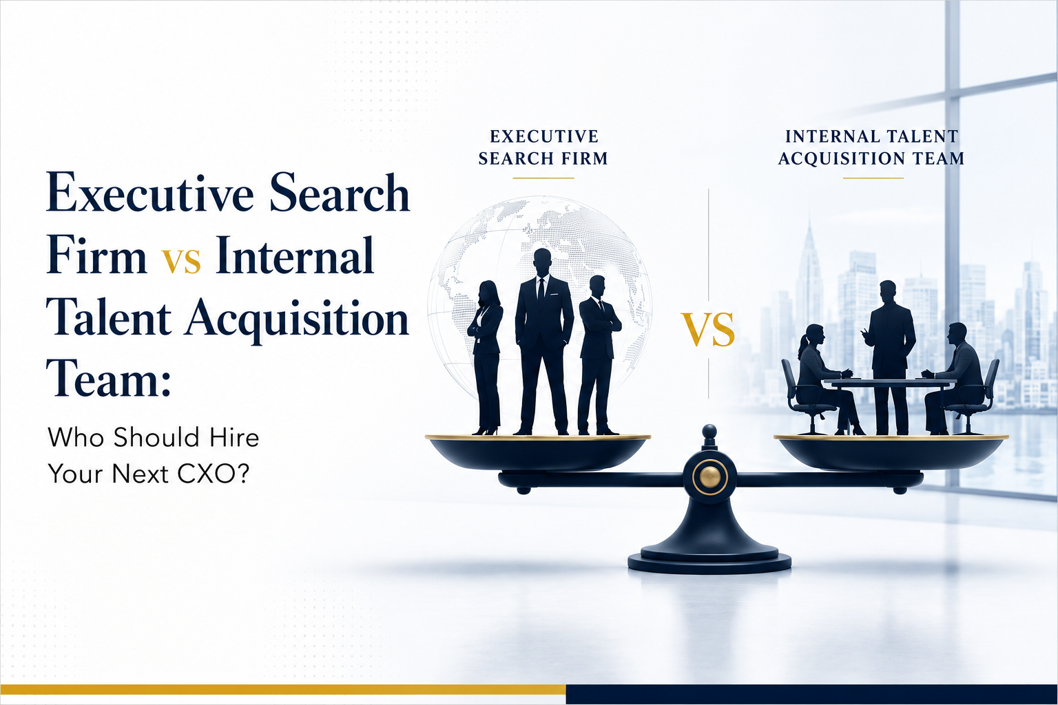 A cxo hiring firm agent having discussion